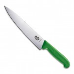 Cuchillo Chef para trinchar Fibrox 25 cm verde  Victorinox 5.2004.25 portada
