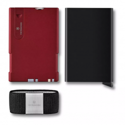 SMART CARD WALLET ICONIC RED